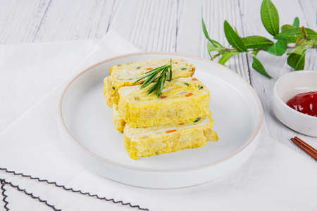 Delicious Korean food, a collection of various Korean dishes 213