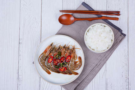 Delicious Korean food, a collection of various Korean dishes 007の写真素材