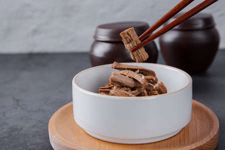Delicious Korean food, a collection of various Korean dishes 196