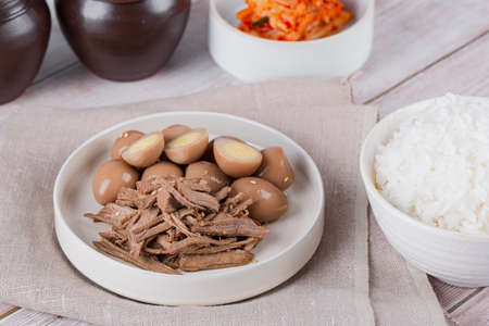 Delicious Korean food, a collection of various Korean dishes 205