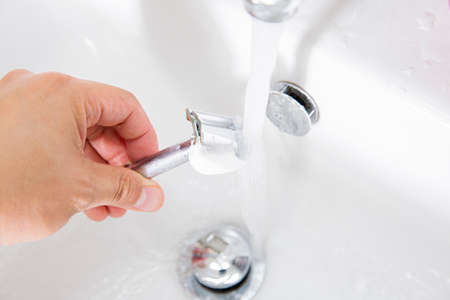 hygiene and cleanliness concept. cleaning home and various cleaning products 003