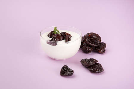 Balanced diet nutrition, healthy eating concept. apple, carrot, red beet, prune 140の写真素材