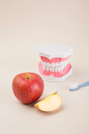 Balanced diet nutrition, healthy eating concept. apple, carrot, red beet, prune 011