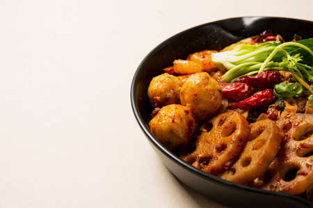 Chinese cuisine and ingredients, spicy chili sauce food 078の写真素材