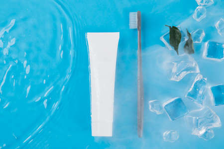Shaving razors, brush and foam object 037の写真素材