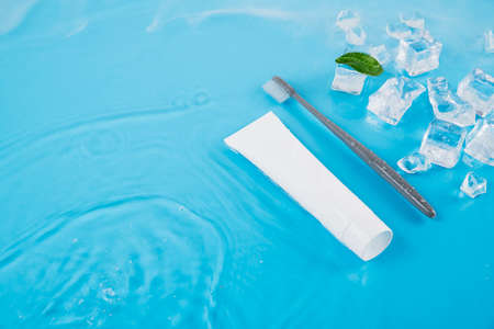 Shaving razors, brush and foam object 038の写真素材