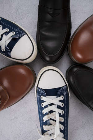 Shaving razors, brush and foam object 092の写真素材