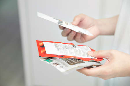 Daily hands life concept 201の写真素材