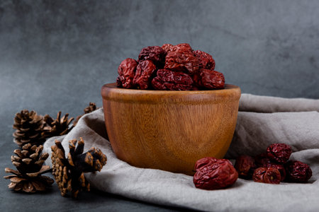 Different foods ingredients of Korean Thanksgiving day 039の写真素材