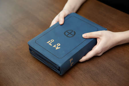 Daily hands life concept