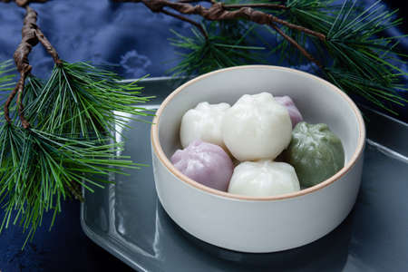 Different foods ingredients of Korean Thanksgiving day 152の写真素材