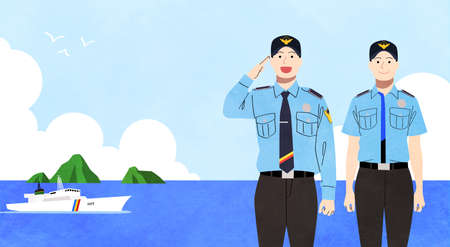 Korean Memorial Day illustration 008の写真素材