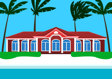 Vivid colorful summer background illustration 004のイラスト素材