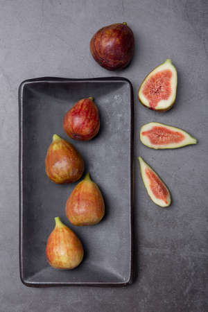 Fresh sweet fig fruits, Healthy Organic fruit 057の写真素材