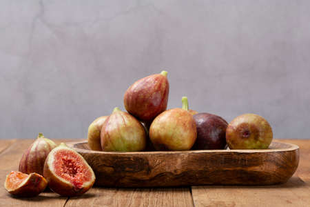 Fresh sweet fig fruits, Healthy Organic fruit 030の写真素材