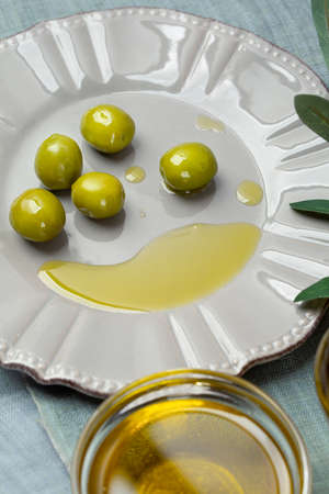 Olives and olive oil 158の写真素材