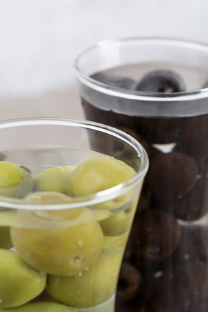 Olives and olive oil 125の写真素材
