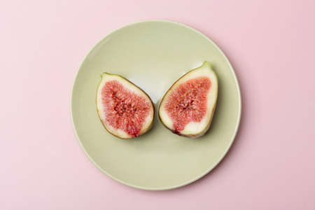 Fresh sweet fig fruits, Healthy Organic fruit 060