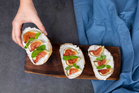 Fresh sweet fig fruits, Healthy Organic fruit 103の写真素材