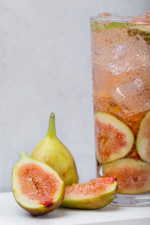 Fresh sweet fig fruits, Healthy Organic fruit 136の写真素材