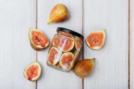 Fresh sweet fig fruits, Healthy Organic fruit 133の写真素材