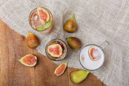 Fresh sweet fig fruits, Healthy Organic fruit 147の写真素材