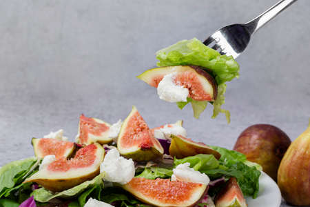 Fresh sweet fig fruits, Healthy Organic fruit 123の写真素材