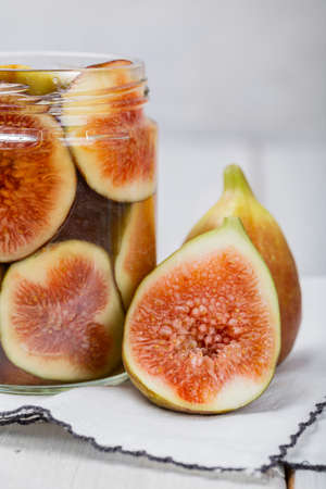 Fresh sweet fig fruits, Healthy Organic fruit 132の写真素材
