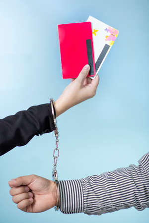 Concept of hands life, hand showing various gestures 029の写真素材