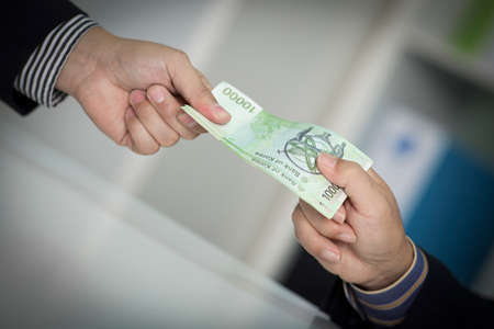 Concept of hands life, hand showing various gestures 042の写真素材