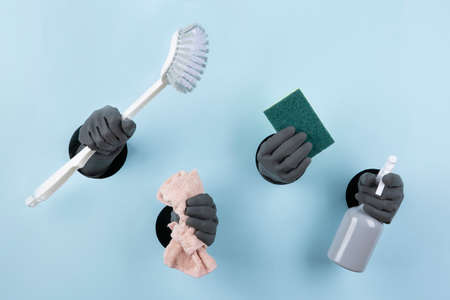 Concept of hands life, hand showing various gestures 162の写真素材