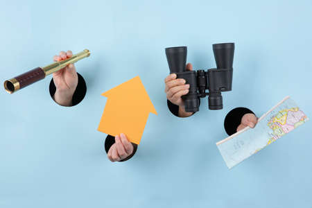 Concept of hands life, hand showing various gestures 151の写真素材