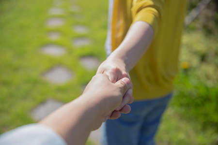 Concept of hands life, hand showing various gestures 071の写真素材