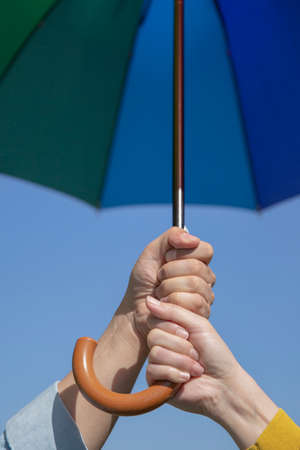 Concept of hands life, hand showing various gestures 075の写真素材