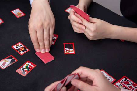 Concept of hands life, hand showing various gestures 119の写真素材