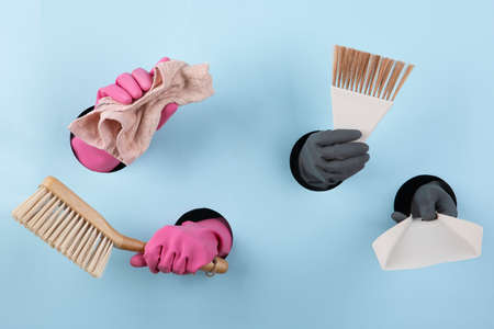 Concept of hands life, hand showing various gestures 165の写真素材