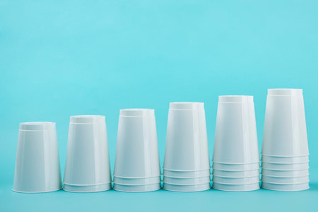 recycle and trash conceptの写真素材