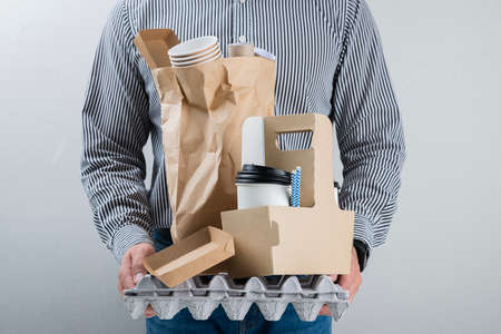 recycle and trash concept