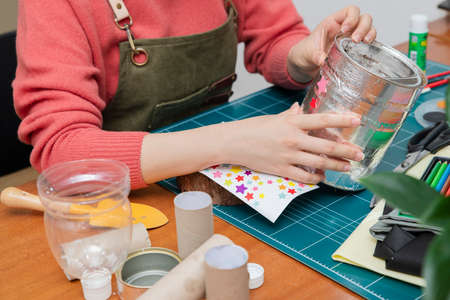 recycle and upcycle for environmentの写真素材