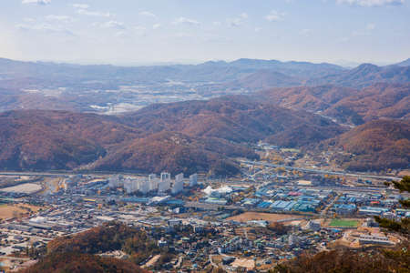 colorful Autumn sceneryの写真素材