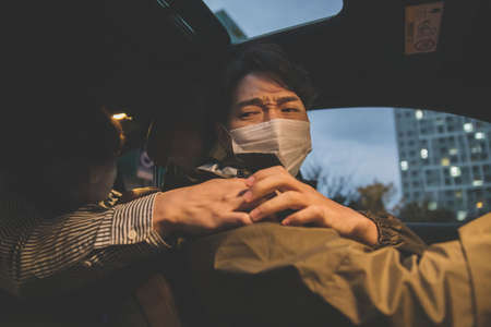 Paid designated driver, vehicle businessの写真素材