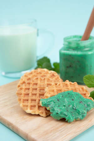 mint chocolate seriesの写真素材