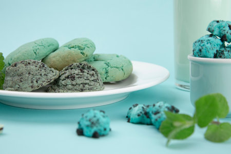 mint chocolate seriesの写真素材