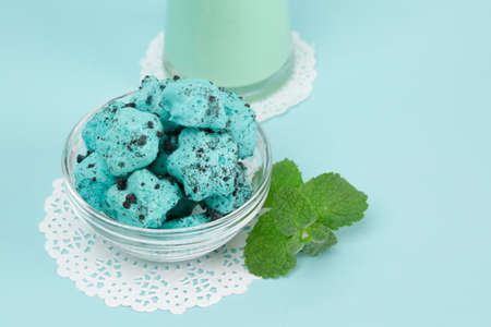 mint chocolate seriesの写真素材
