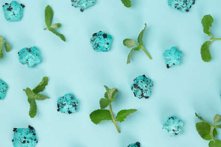 mint chocolate seriesの写真素材