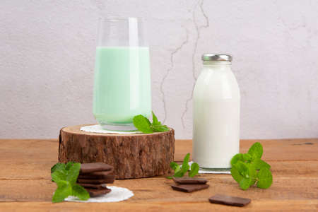 mint chocolate seriesの写真素材