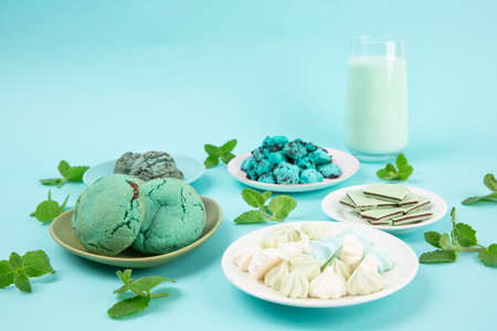 mint chocolate seriesの写真素材