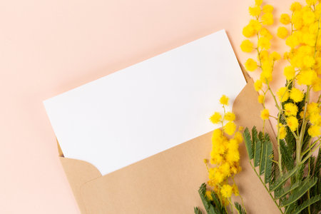 yellow flower and letter