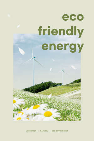 eco friendly energy, wind power generator