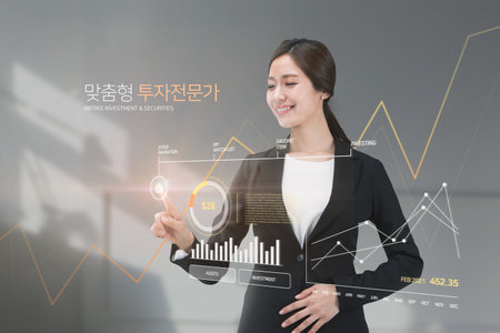 Investment expert posterの写真素材